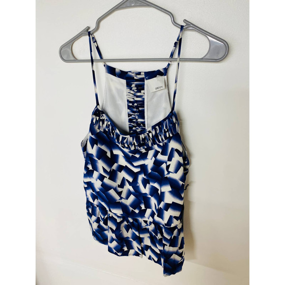 GREYLIN Trina Silk Peplum Tank - Picture 3 of 6